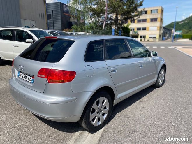 Audi A3 Sportback 2.0 TDI 170 Quattro Ambiente Gris de 2007