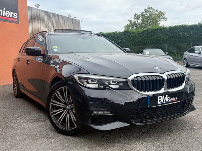 BMW Serie 3 TOURING (G21) 318DA MH 150CH M SPORT Noir de 2021
