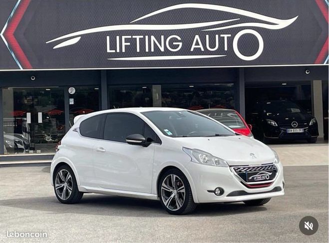 Peugeot 208 gti Blanc de 2015