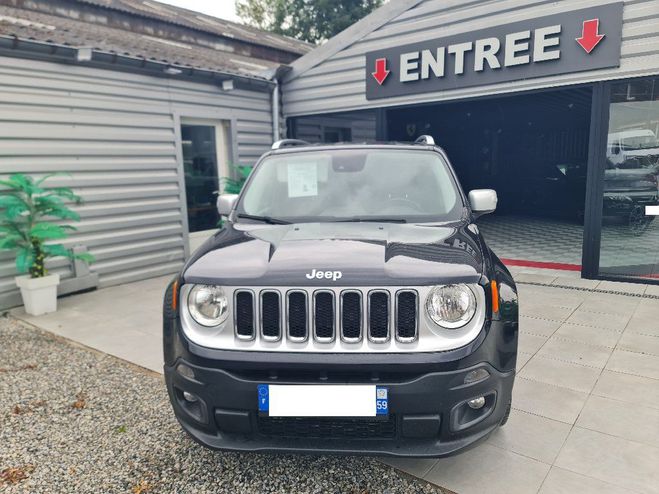 Jeep Renegade 1.6 I MultiJet SetS 120 ch PACK Limited  Noir de 2015