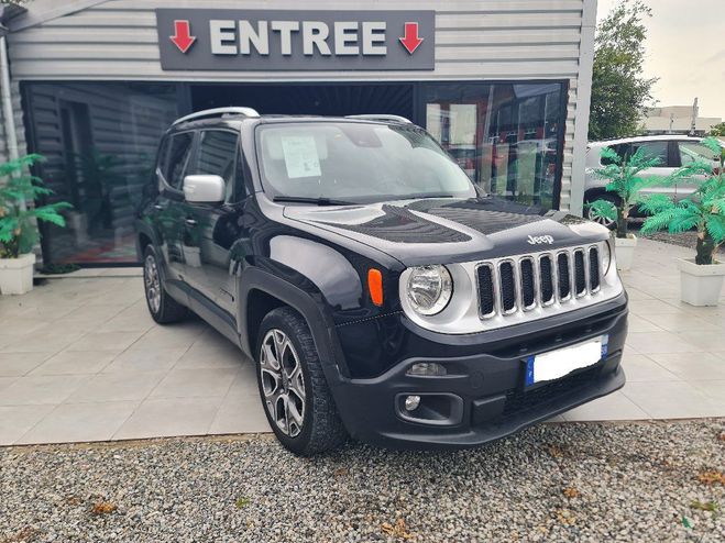 Jeep Renegade 1.6 I MultiJet SetS 120 ch PACK Limited  Noir de 2015