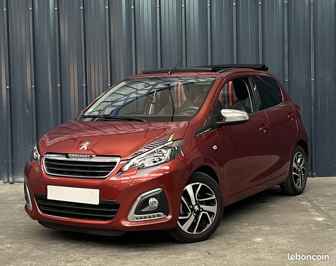 Peugeot 108 Top Collection Dcapotable 1.0L 72ch Gar Rouge de 2020