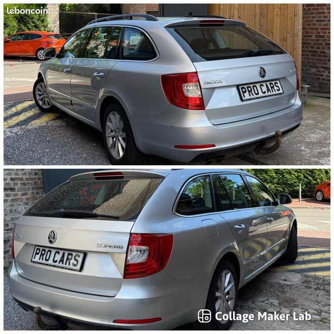Skoda Superb  Gris de 2015