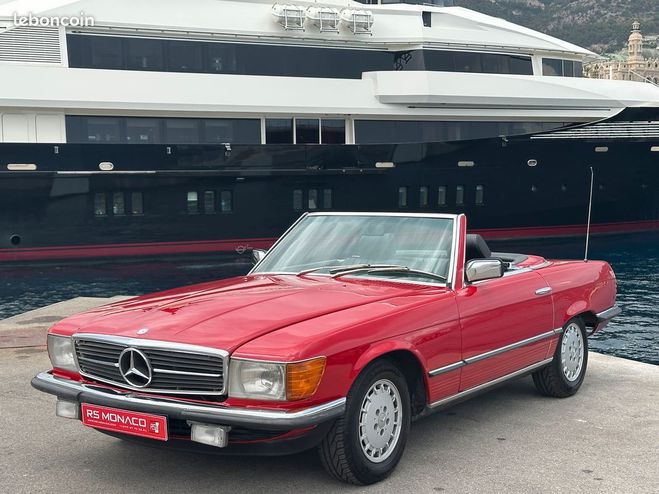 Mercedes Classe SL Classe 500sl v8 4places Rouge de 1982