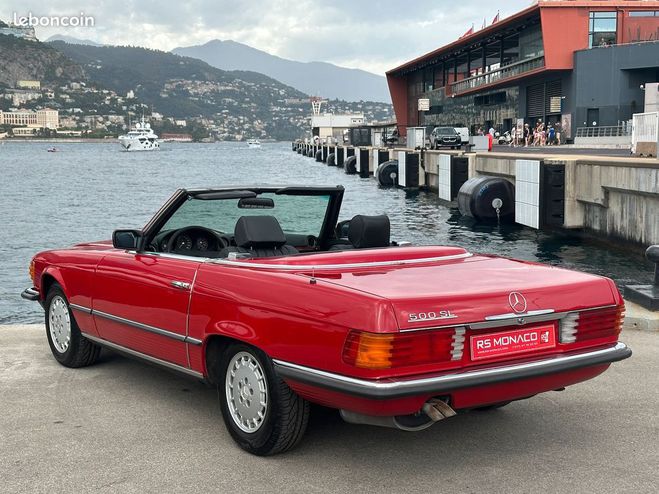 Mercedes Classe SL Classe 500sl v8 4places Rouge de 1982