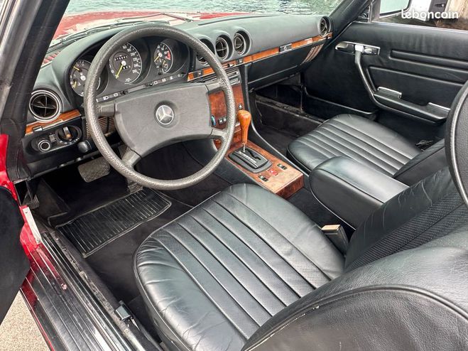 Mercedes Classe SL Classe 500sl v8 4places Rouge de 1982