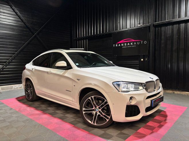 BMW X4 f26 xdrive35d 313ch m sport a BLANC de 2016