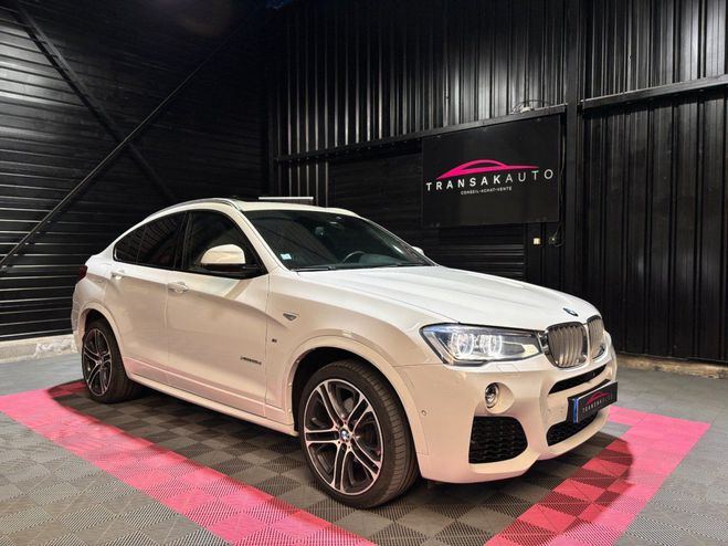 BMW X4 f26 xdrive35d 313ch m sport a BLANC de 2016
