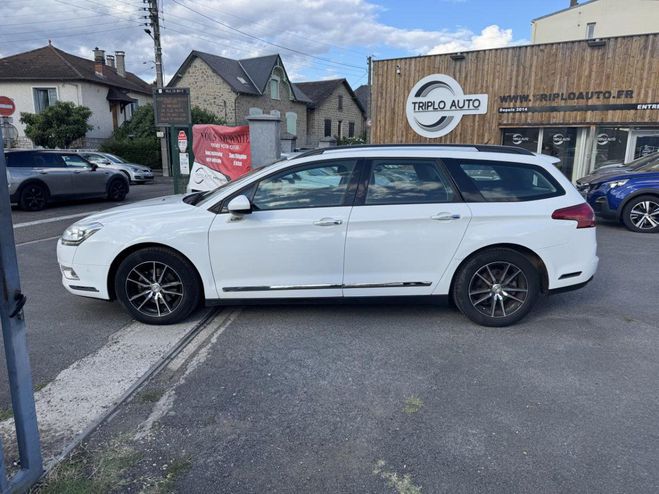 Citroen C5 Tourer 2.0 HDi FAP - 160 BVA Confort Gps BLANC de 2014