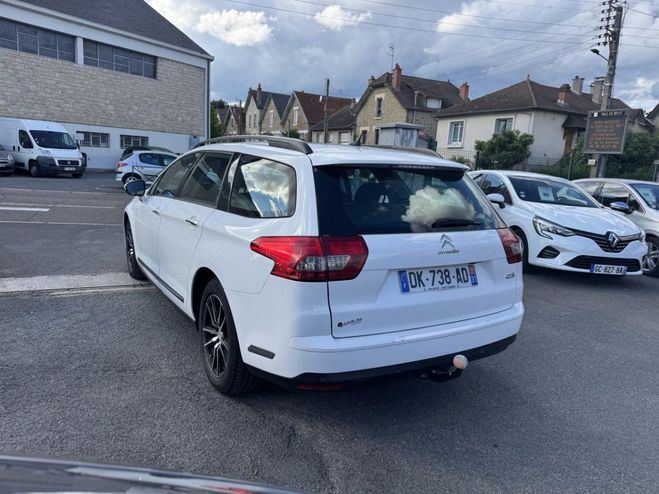 Citroen C5 Tourer 2.0 HDi FAP - 160 BVA Confort Gps BLANC de 2014