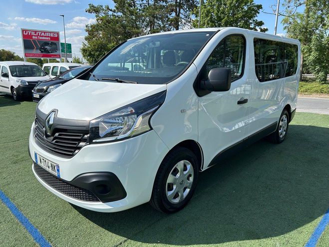 Renault Trafic 9 places (14.990 HT) Passenger 1.6 dCi 9 Blanc de 2016