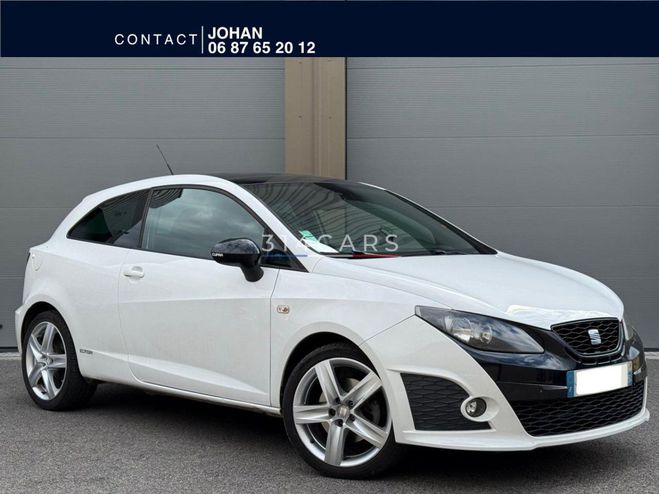 Seat Ibiza CUPRA Bocanegra 1.4 TSI - 180 - BVA BLANC de 2012