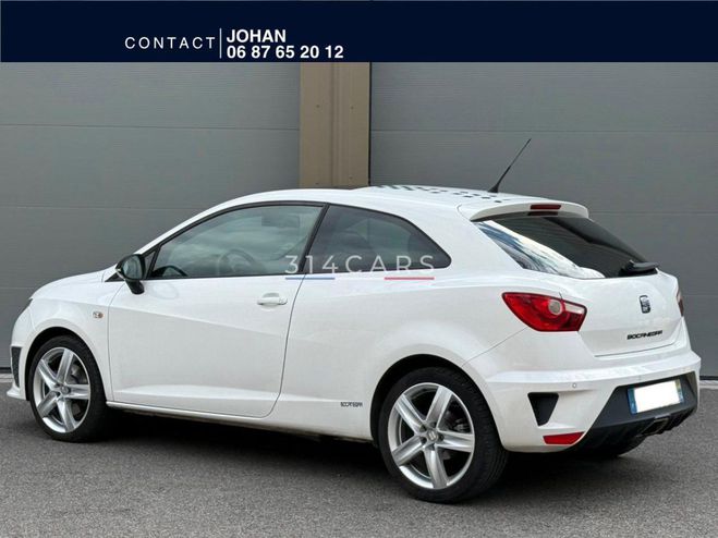 Seat Ibiza CUPRA Bocanegra 1.4 TSI - 180 - BVA BLANC de 2012