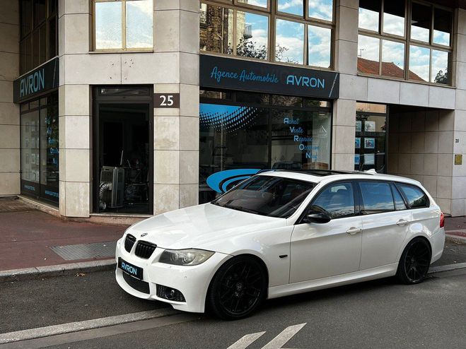 BMW Serie 3 (E91) TOURING 335DA 286 SPORT DESIGN Blanc Verni de 2007