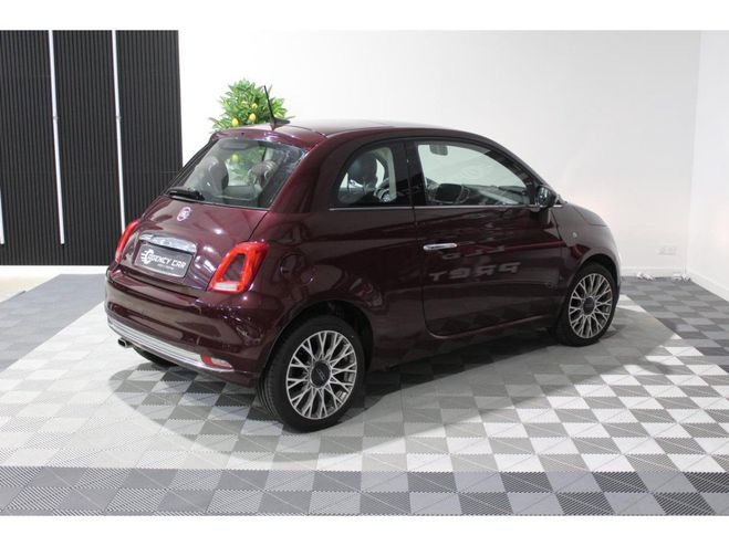 Fiat 500 1.2i - 69 2017 BERLINE Club PHASE 2 ROUGE FONCE de 2017