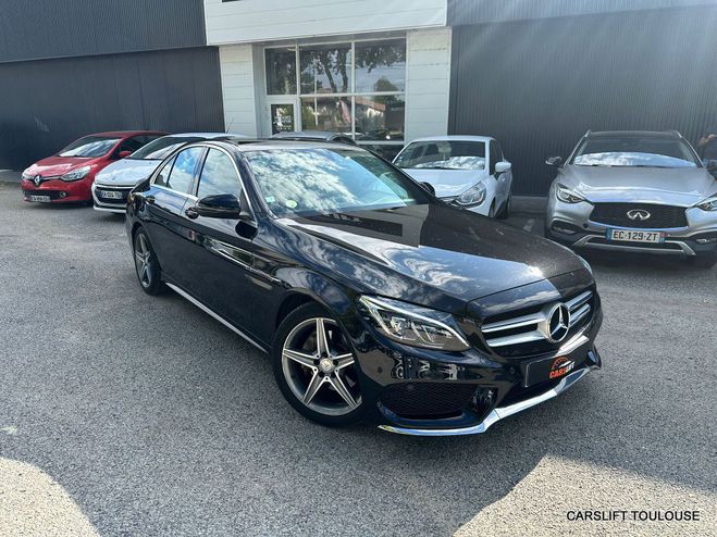 Mercedes Classe C 220d 177CV SPORTLINE Pack AMG 7G-tronic  Noir Mtallis de 2016
