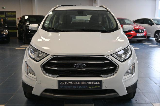 Ford Ecosport 1.0 EcoBoost 125ch S&S BVA6 Titanium Blanc de 2019