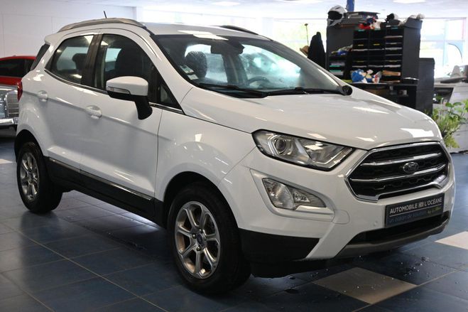 Ford Ecosport 1.0 EcoBoost 125ch S&S BVA6 Titanium Blanc de 2019