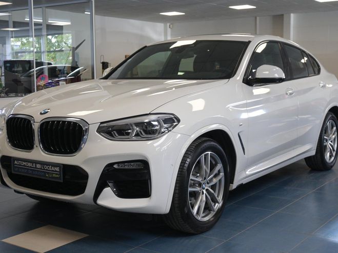 BMW X4 G02 xDrive20d 190ch BVA8 M Sport Blanc de 2018