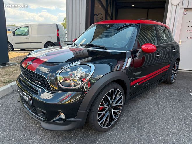 Mini Countryman (R60) JCW John Cooper Works 218ch BVM6 A Noir de 2014