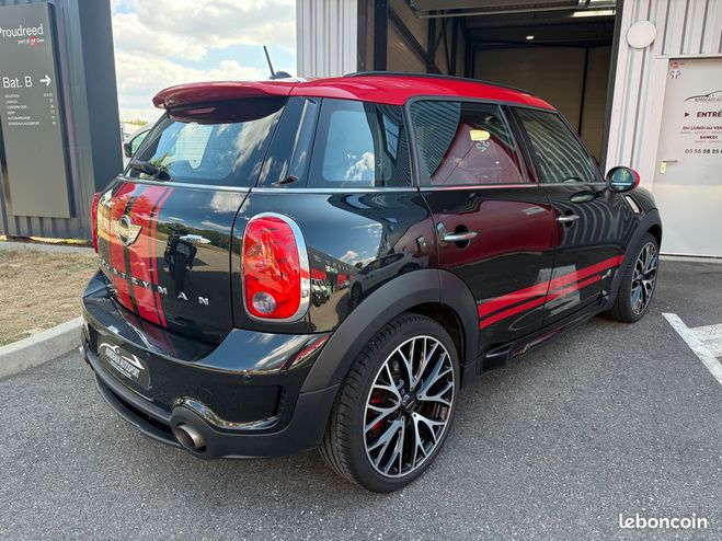 Mini Countryman (R60) JCW John Cooper Works 218ch BVM6 A Noir de 2014