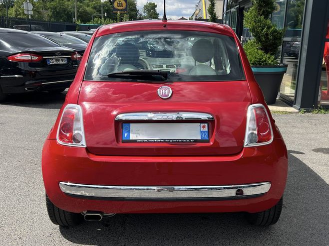 Fiat 500 II LOUNGE 1.2 69 Cv BOITE AUTOMATIQUE /  Rouge de 2012