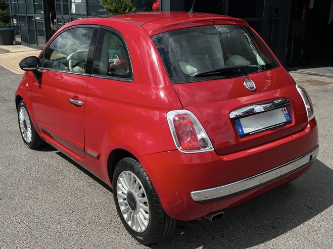 Fiat 500 II LOUNGE 1.2 69 Cv BOITE AUTOMATIQUE /  Rouge de 2012