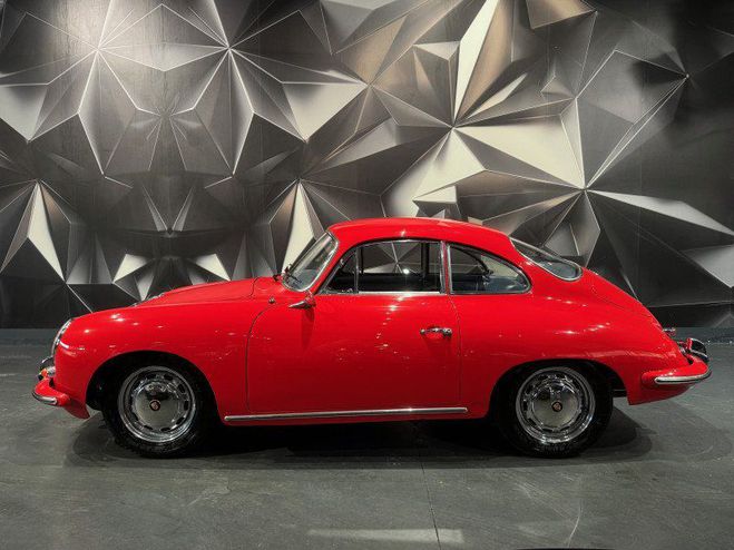 Porsche 356 C 4 CYLINDRES 75 CH Rouge de 1965