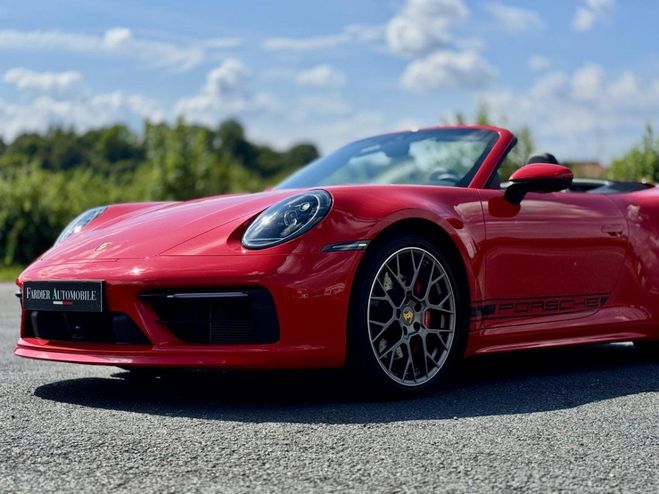 Porsche 911 Cabriolet 3.0i - 450 - BV PDK TYPE 992 C ROUGE INDIEN de 2019
