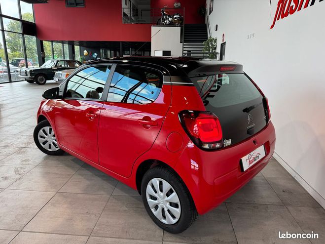 Citroen C1 1.0 VTi 72cv-GPS-2019 Rouge de 2019
