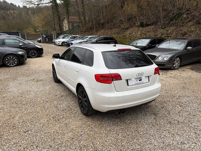 Audi A3 Sportback 2.0 TDi 140cv S-Tronic6 Ambiti Blanc de 2008