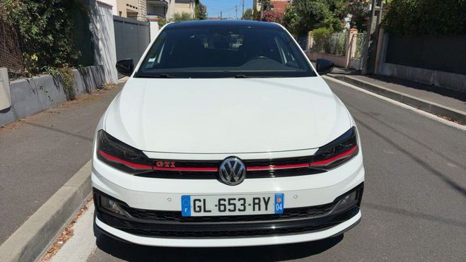 Volkswagen Polo 2.0 TSI 200CH GTI DSG6 EURO6D-T Blanc de 2020