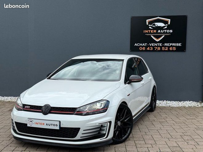 Volkswagen Golf 7 2.0 TSI 220 BlueMotion Technology GTI  Blanc de 2014