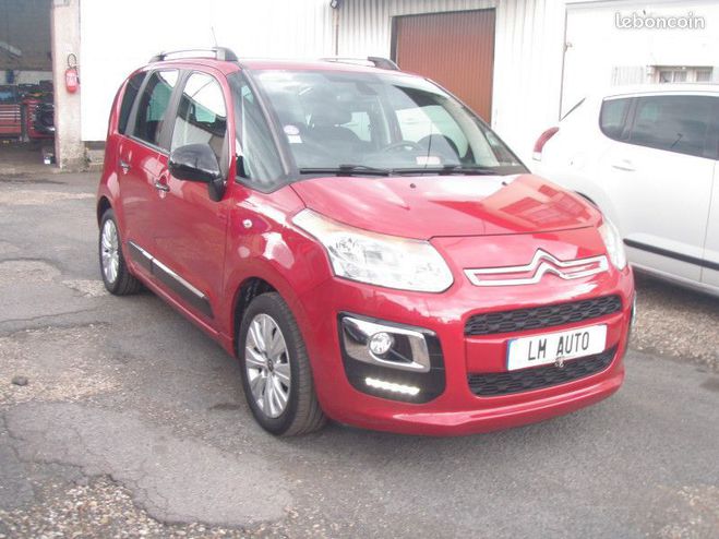 Citroen C3 Picasso (2) 1.2 PURETECH 110 EXCLUSIVE Rouge de 2017