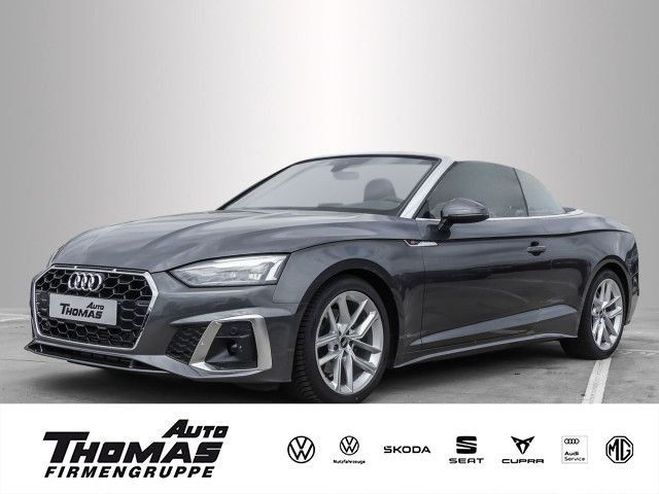 Audi A5 Cabriolet S line 35 TFSI S tronic LED Gris Mtallise de 