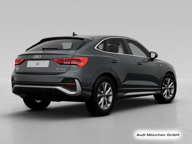 Audi Q3 Sportback 35 TFSI S line Virtual Navi Gris Mtallise de 
