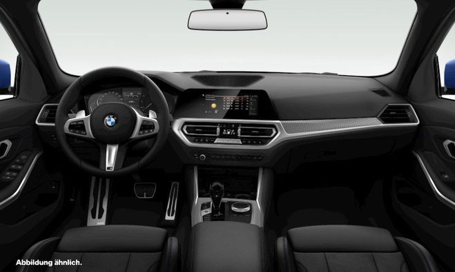 BMW Serie 3 320i M Sport PDC LED Sitzheizung Bleu Mtallise de 