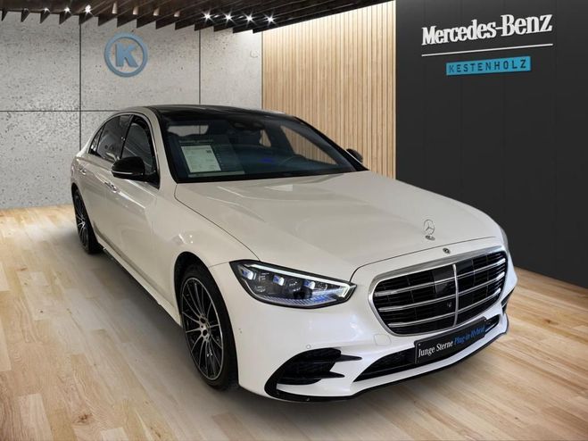 Mercedes Classe S 580 e Limousine lang AMG Blanc de 
