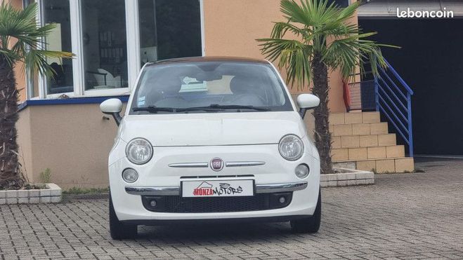 Fiat 500 1.3 MULTIJET 16V 95CH DPF S&S LOUNGE Blanc de 2010