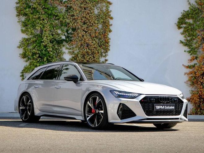 Audi RS6 Avant 4.0 V8 TFSI 600ch quattro tiptroni Argent Fleuret de 2022