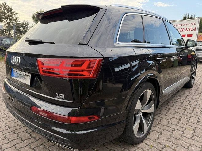 Audi Q7 3.0 TDI qua S line ? 7 pl FULL/Pano/Cam3 Noir Mtallis de 2015