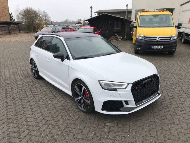 Audi RS3 Sportback 2.5 TFSI Qua *Pano/Cuir Nappa/ Blanc Glacier Mtallis de 2019