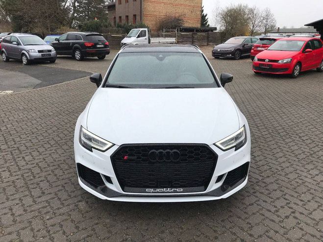 Audi RS3 Sportback 2.5 TFSI Qua *Pano/Cuir Nappa/ Blanc Glacier Mtallis de 2019
