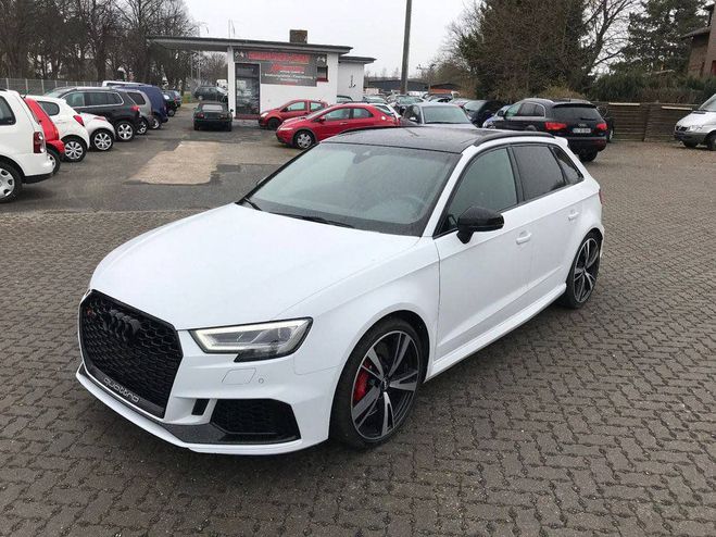 Audi RS3 Sportback 2.5 TFSI Qua *Pano/Cuir Nappa/ Blanc Glacier Mtallis de 2019