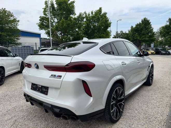 BMW X6 M Concours *LASER*TTE HAUTE*MASSAGE*N&B BLANC MINRAL MTALLIS de 2020