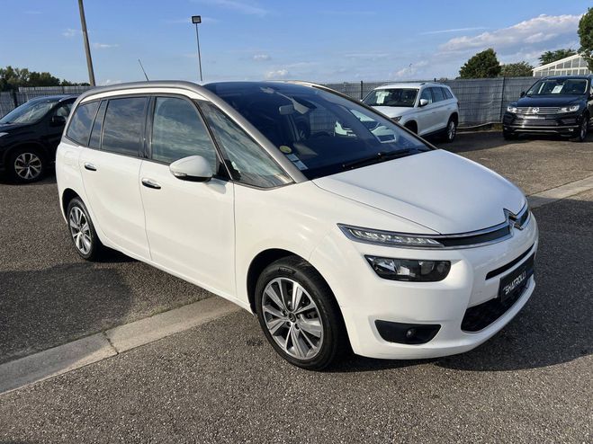 Citroen C4 Grand Picasso II BlueHDi 120ch Exclusive BLANC de 2015