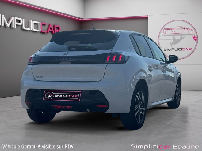 Peugeot 208 100 SS BVM6 Allure Pack entretien Blanc de 2022