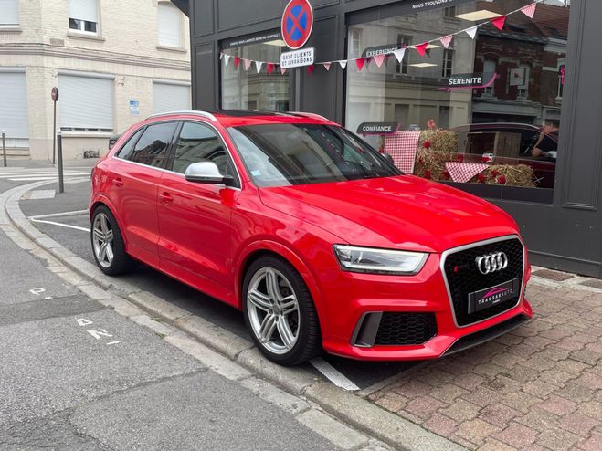Audi RS Q3 2.5 TFSI 310 ch Quattro S tronic 7 / CAM Rouge de 2014