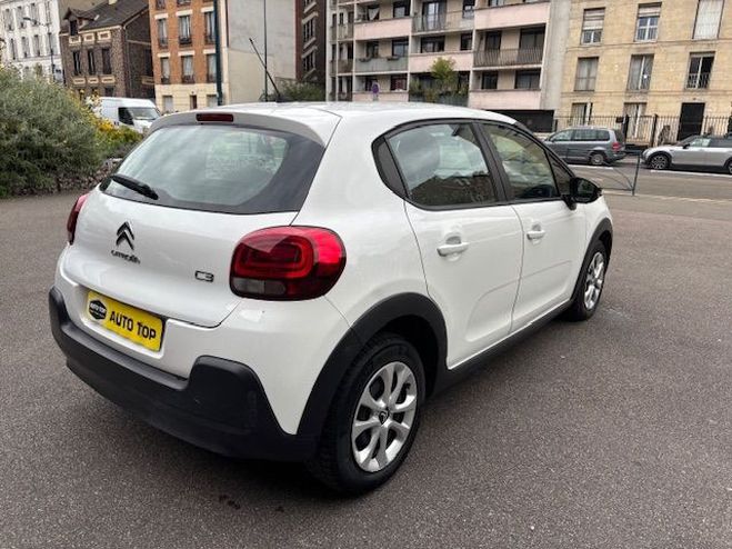Citroen C3 1.5 BLUEHDI 100CH S&S FEEL NAV BLANC de 2020