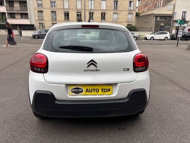 Citroen C3 1.5 BLUEHDI 100CH S&S FEEL NAV BLANC de 2020